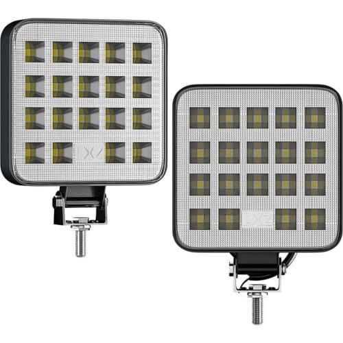 Best Quality 57W 19LED Work Light Flood Beam Bar Car SUV ATV Off-Road Driving Fog Lamps DC12V-80V Wholesale Quick delivery CSV