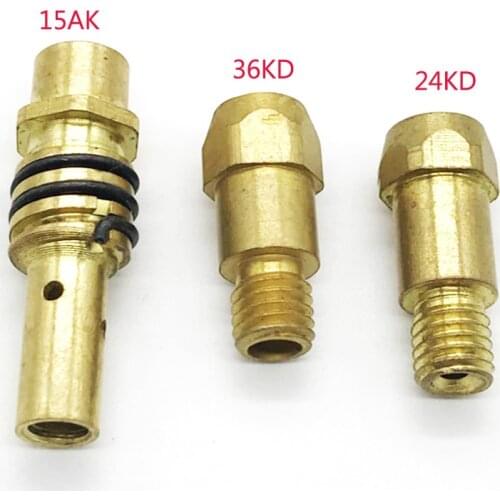 Replacement Welding Weld MIG Gas Nozzle Shroud For Welder Machine Torch Tip Gold 15AK 24KD 36KD