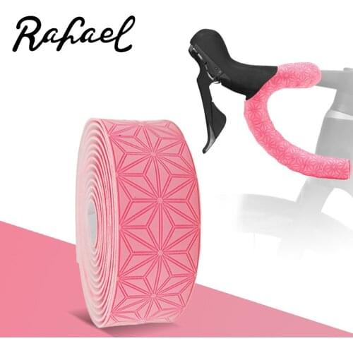 Cycling Road MTB Six-pointed Star PU Bike Handlebars Shock-absorbing Non-slip Breathable And Lightweight Bicycle Bartapes DD-LMX