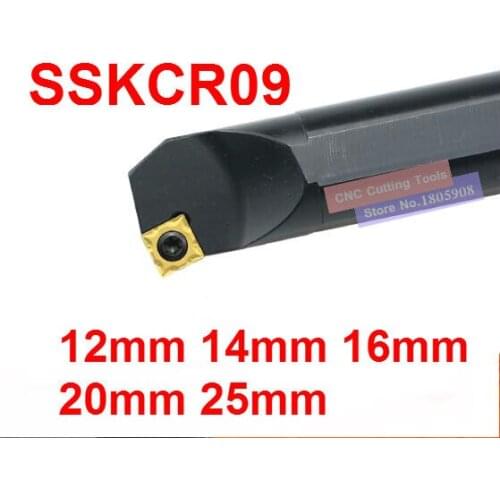 1PCS S12M-SSKCR09 S14N-SSKCR09 S16Q-SSKCR09 S20R-SSKCR09 S25S-SSKCR09 S12M-SSKCL09 S16Q-SSKCL09 S20R-SSKCL09 CNC Turning Tools