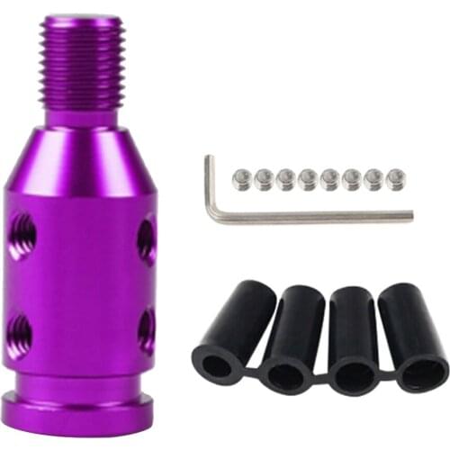 1pack Aluminum Knob Adapter for BMW Non Threaded ers 12x1.25mm