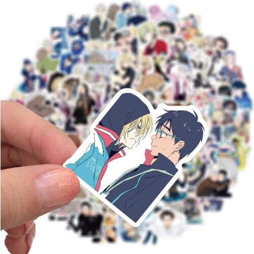 50/100Pcs Japanese Anime YURI!!! On ICE Graffiti Stickers For Motorcycle Luggage Laptop Bicycle Skateboard Pegatinas Sticker