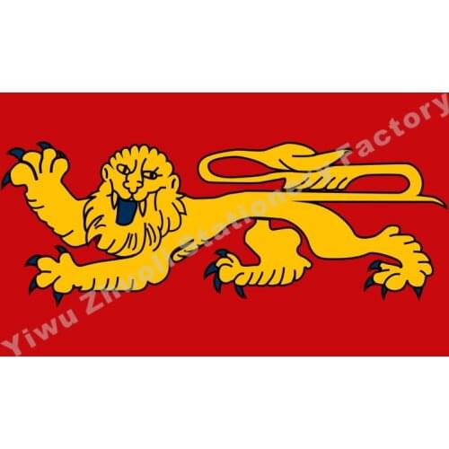 France Aquitaine Flag 150X90cm (3x5FT) 120g 100D Polyester Double Stitched High Quality Banner Free Shipping