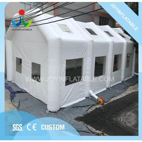 Giant camping inflatable clear tent for party , white commercial outdoor large inflatable lawn event tents for sale