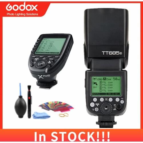 Godox TT685S 2.4G HSS 1/8000s TTL Flash Speedlite XPro-S Trigger X1T-S Transmitter for Sony A77II A7RII A7R A7000 A6500 A6300