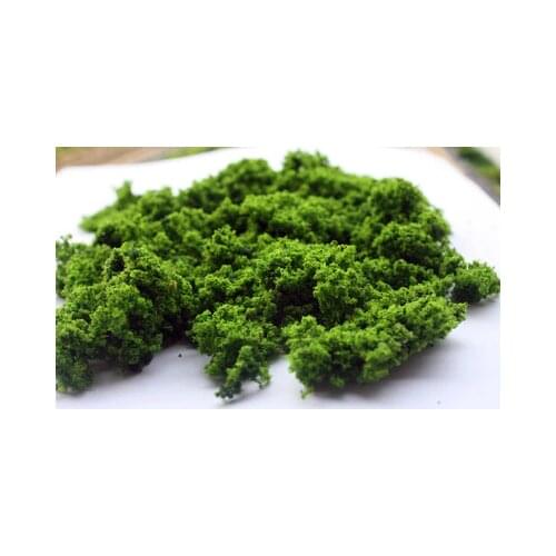 Model tree powder leaves building model decorative terrain materials, N proportion model train ou coupler ten suits