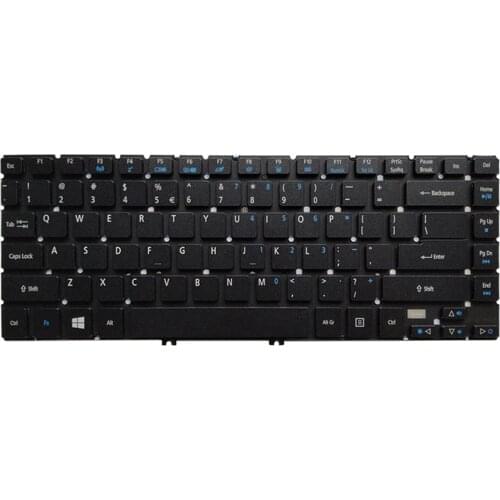 Laptop US English Layout Keyboard Replacement & Backlit English Version for ACER R7-571G Laptop Notebook