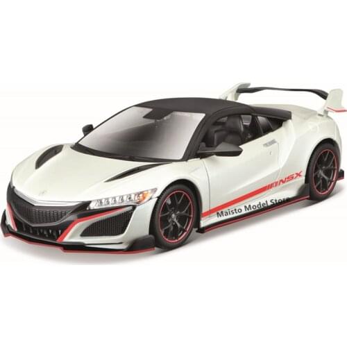 Maisto 1:24 Modified version 2018 ACURA NSX edition Highly-detailed die-cast precision model car Model collection gift