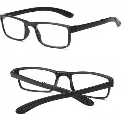 Folding Portable Reading Glasses Filter Blue Light Presbyopia Men Women Flexible Frame +1.0 +1.5 +2.0 +2.5 +3.0 +3.5 +4.0