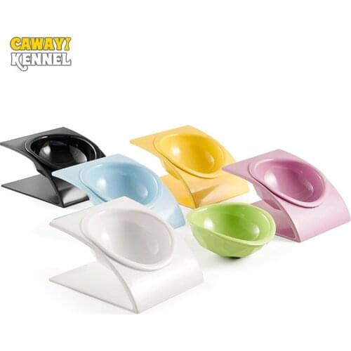 CAWAYI KENNEL Dog Feeder Drinking Bowls for dogs Cats Pet Food Bowl comedero perro miska dla psa gamelle chien chat voerbak hond