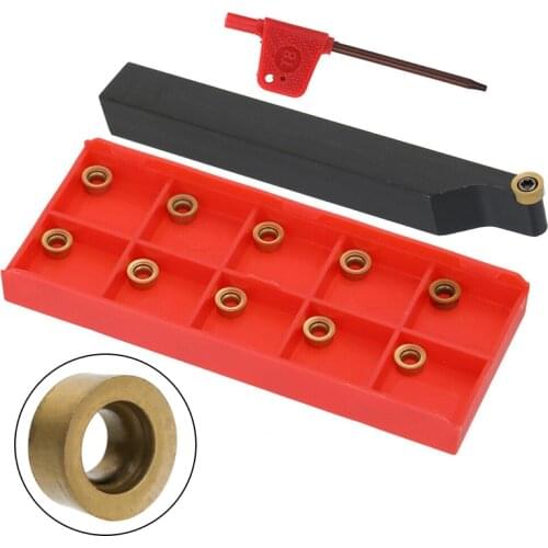 SRACR1212H06 Holder Indexable Boring Bar Wrench For Lathe Turning Tool +Indexable Boring Bar Wrench+10PCS Carbide Insert Blades