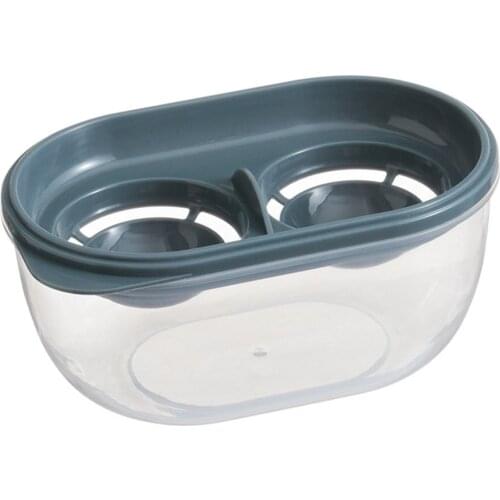 Egg Separator Kitchen Egg Yolk And White Separator With Storage Box Plastic Egg Yolk Catcher Egg White Filter