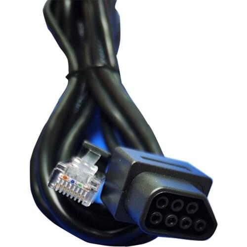 10 pcs a lot 7 Pin for N-E-S Controller cable Male RJ45 Connector Cable