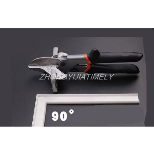 Electric wire slot angle scissors, 45 degrees PVC wire bad making tools, 90 degree card edge banding scissors