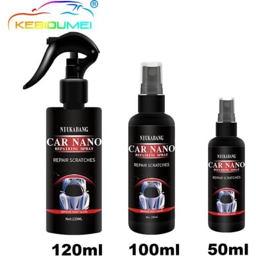50ML 100ML 120ml Crystal Ceramic Car Coating Paint Care Nano Hydrophobic Coating Waterproof High Gloss Shine Liquid Polish Wax