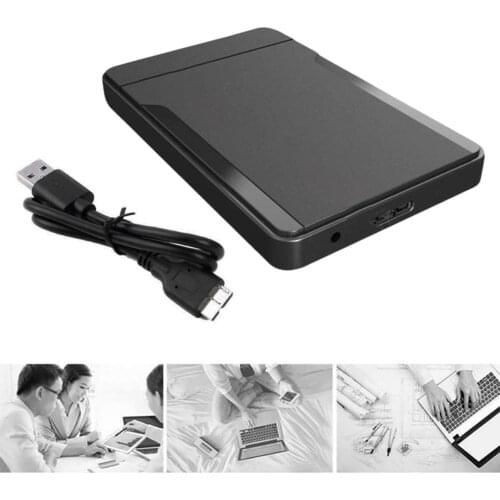 2.5 inch HDD SSD Case Sata to USB 3.0 2.0 Adapter Free 5 Gbps Box Hard Drive Enclosure HDD Disk For WIndows Mac OS