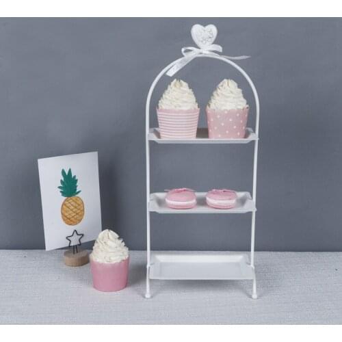 Metal Cake Stand Cupcake Stands Wedding Birthday Party Dessert Cupcake Pedestal/Display/Plate