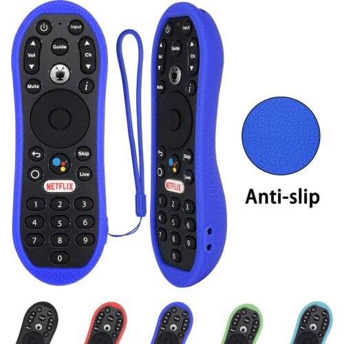 Soft Protective Cover for TiVo Stream 4K Shockproof Anti-Lost Silicone Remote Control Case Holder Protection Shell Case New