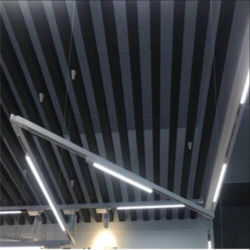 2019 New fashion Art Long Track 20W 40W CREE LED Track Light Rail Lamp Backdrop Lighting fixture Spot Lighting 4 Wires 3 Phase