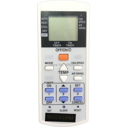 New Replacement AC A/C Remote Control A75C3297 for Panasonic Air Conditioner Conditioning A75C3407 A75C3623 A75C3625 KTSX003