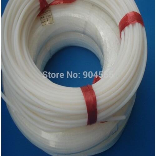 PTFE ozone output Tube,Polytetrafluoroethylene tube ID 8MM,OD10MM (8X10MM) white color