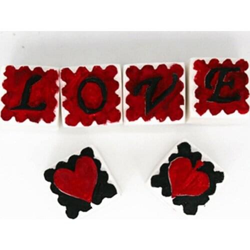 P848 Photo Capital letter silicone fondant chocolate mold cake decoration mould