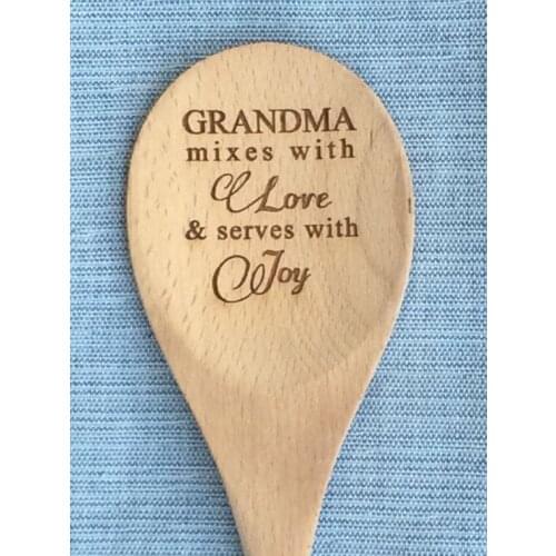 Personalized engraved text Wedding Wooden spoons birthday baby bridal shower baptism Christmas New Year party favors gifts