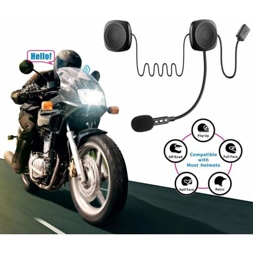 T2 Wireless 5.0 Motorcycle Helmet Headset Stereo Speaker Headphone Helmet Headset Stereo Speaker Headphone Helmet