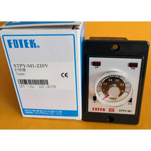 Taiwan new original FOTEK Time Relay STPY-M1-220V