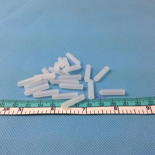 50pcs/lot 2.03mm ID High Temp Silicone Rubber End Caps Paint Powder Coating