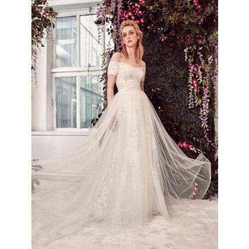 YESRFS Long Sleeve Wedding Dresses
