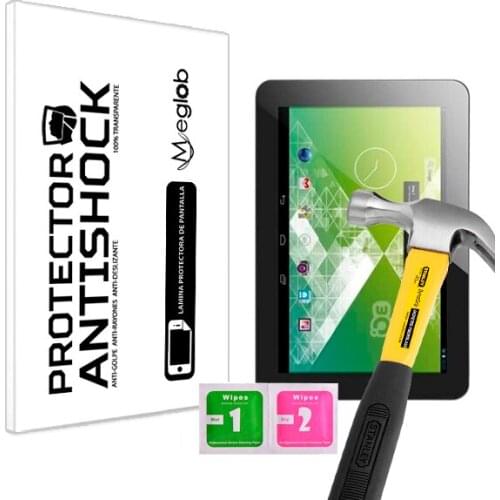 Screen protector Anti-Shock Anti-scratch Anti-Shatter compatible with Tablet 3Q RC1025F