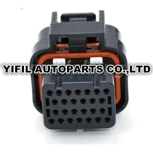 1pcs 26 pin/way TE Connectivity AMP Quad Row Upper Lock Sealed Auto ECU Connectors 3-1437290-8