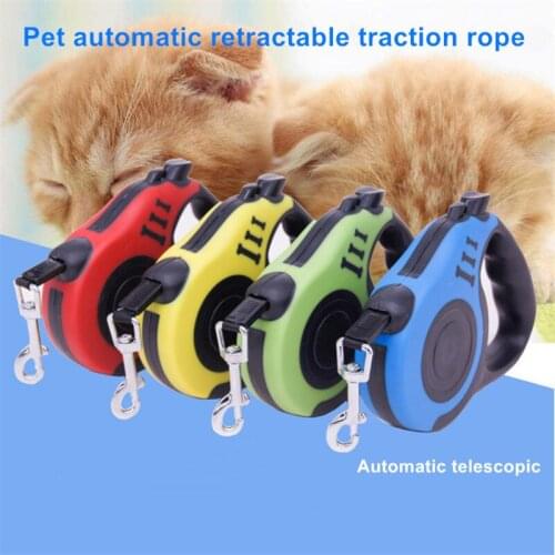 3M/5M Retractable Dog Leash Automatic Flexible Dog Puppy Cat Traction Rope Belt Dog Leash for Small Medium Dogs Pet Products