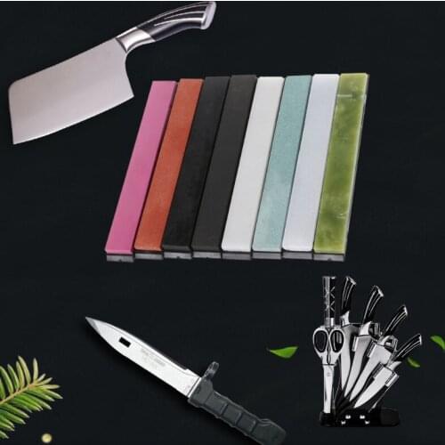 8PCS Apex Pro Sharpener Whetstone Oilstone Holder Knife Sharpening Stone Set