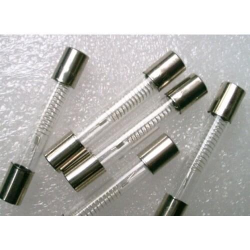 Free shipping with tracking number 100pcs high Quality Microwave fuse high voltage fuse 6.4*40mm 5KV 1A 5000V 1000MA 1A fuse