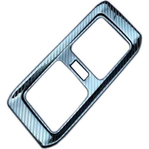 For Toyota RAV4 2019 2020 Rear Air Condition Outlet Vent Frame Panel Cover Trim Stainless Steel Sticker Car Interior Accessories