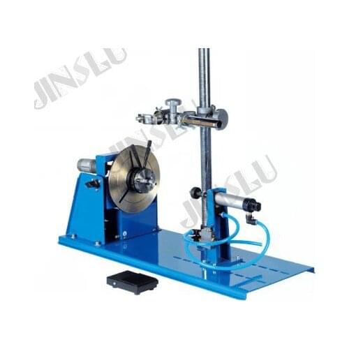 BY-10T mini welding positioner welding rotator 220V with K01-63 3 jaws lathe chucks and torch holder