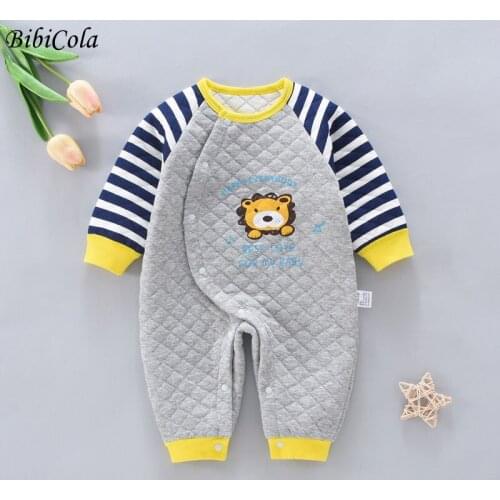 New Baby Spring Boys Clothing Newborn Rompers Baby Girl Jumpsuit Warm Kids Jumpsuit 0-12m Infant Outfit Clothing