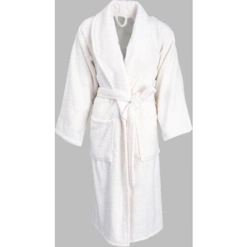 Land Of dowry Soft Cotton Large Size Bathrobe White