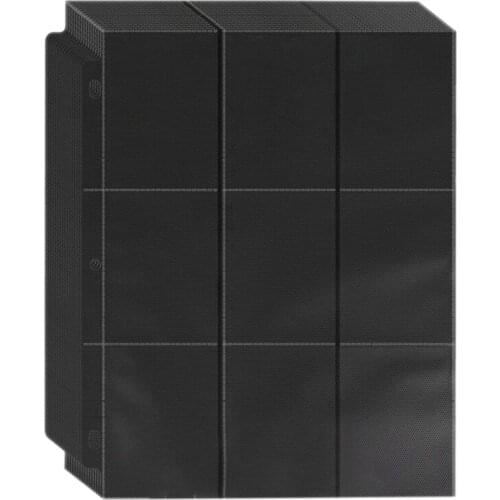 NEW-900 Pockets Trading Card Sleeves Binder, Baseball Card Binder Sleeves Fit for 3 Ring Binder Card Holder Protector