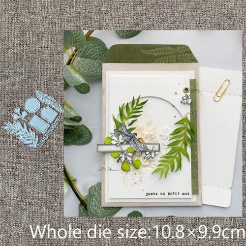 New Design Craft Metal stencil mold Cutting Dies leaves clips decoration scrapbook die cuts Album Paper Card Craft Embossing