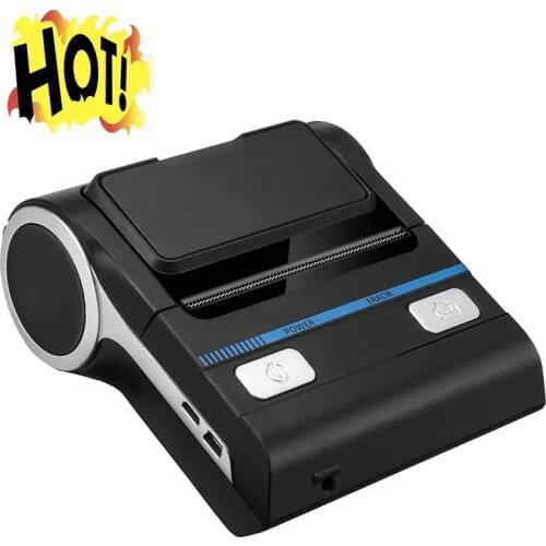 Portable 3 Inch Wireless Handheld 80mm Thermal Receipt Printer With Bluetooth&USB for Supermarket Logistics Tickets Printing
