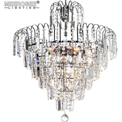 Luxury crystal chandelier lighting Living Room Lamp Villa Home Decoration Hanglamp Lustres De Cristal Hanging Crystal Lighting