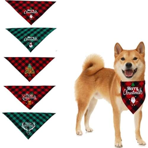 Christmas Tree Elk Dog Cat Scarf Christmas Decorations for Home Navidad 2021 Christmas Decoration Noel Xmas New Year 2022 Decor