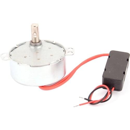 UXCELL(R) High Quality 1Pcs 3RPM DC 12V CCW/CW Direction 7mm Shaft Dia Synchronous Motor for Microwave