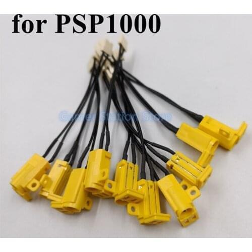 1piece For PSP 1000 Power Battery Socket Adapter Plug Charger Port Charging Jack AC Connector For PSP1000 Console Replacement