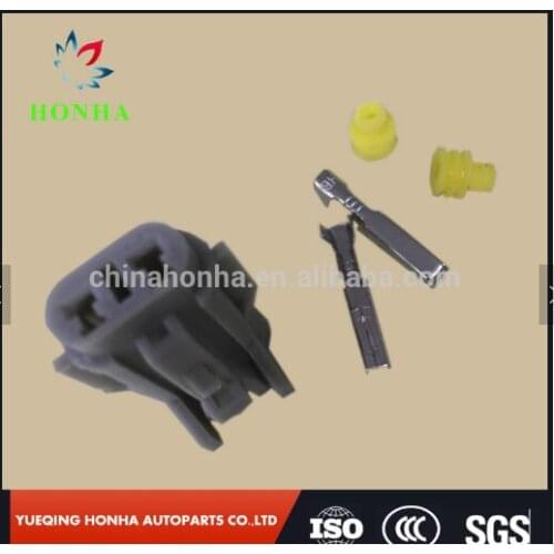100pcs/lot Automotive 2 pin/way SWP seales female wire harness board connector 7123-1424-40