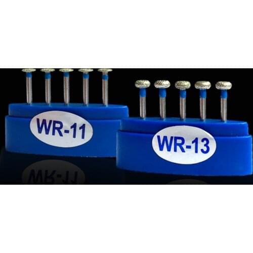 100pcs Dental Diamond burs FG High Speed Handpiece Bur WR series ( WR-11, WR-13 )