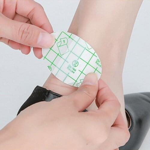 20Pcs Heel Protector Foot Care Sole Sticker Waterproof Invisible Patch Anti Blister Friction Foot Protecter Pad